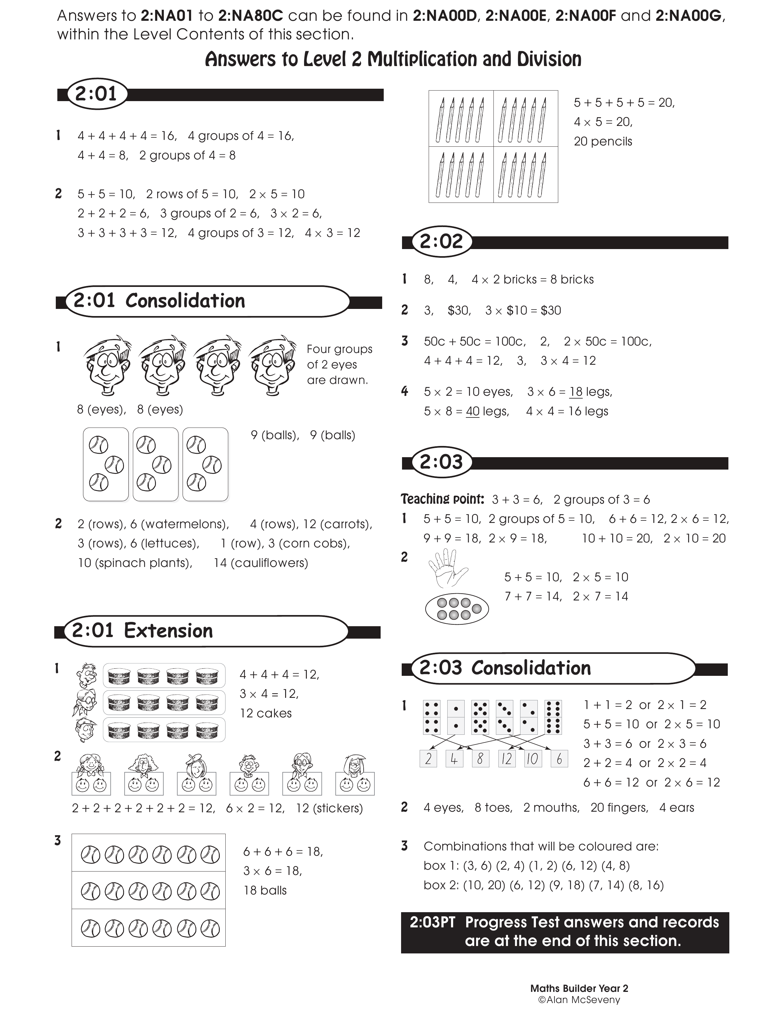 Answers — worksheet preview
