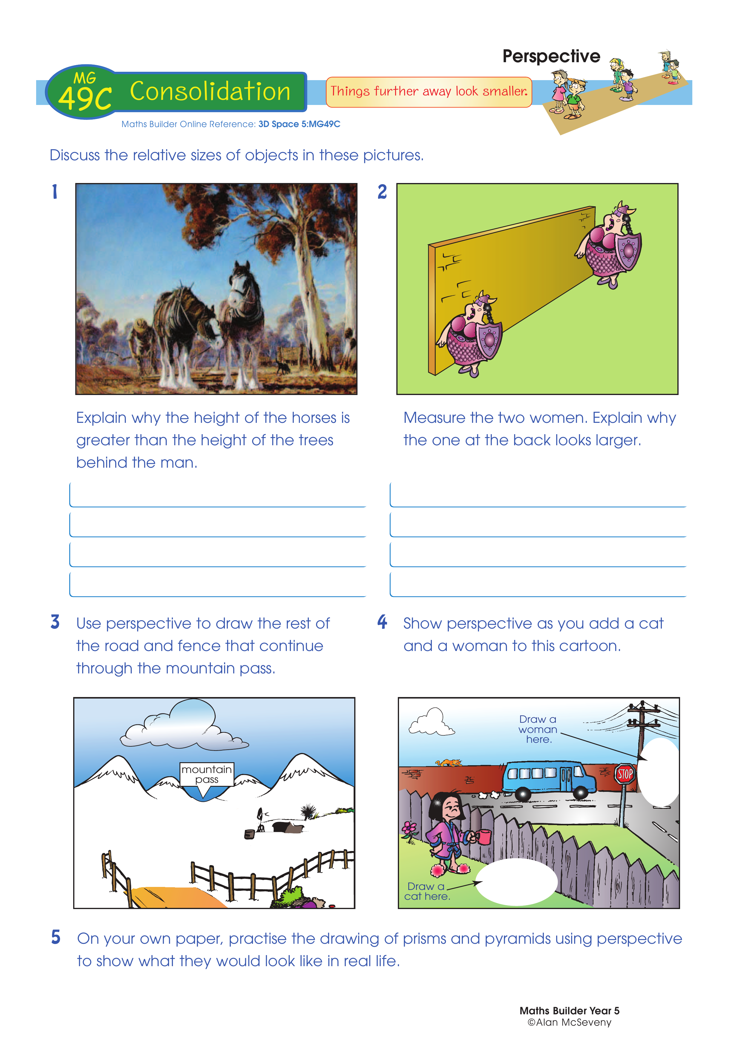 Perspective — worksheet preview