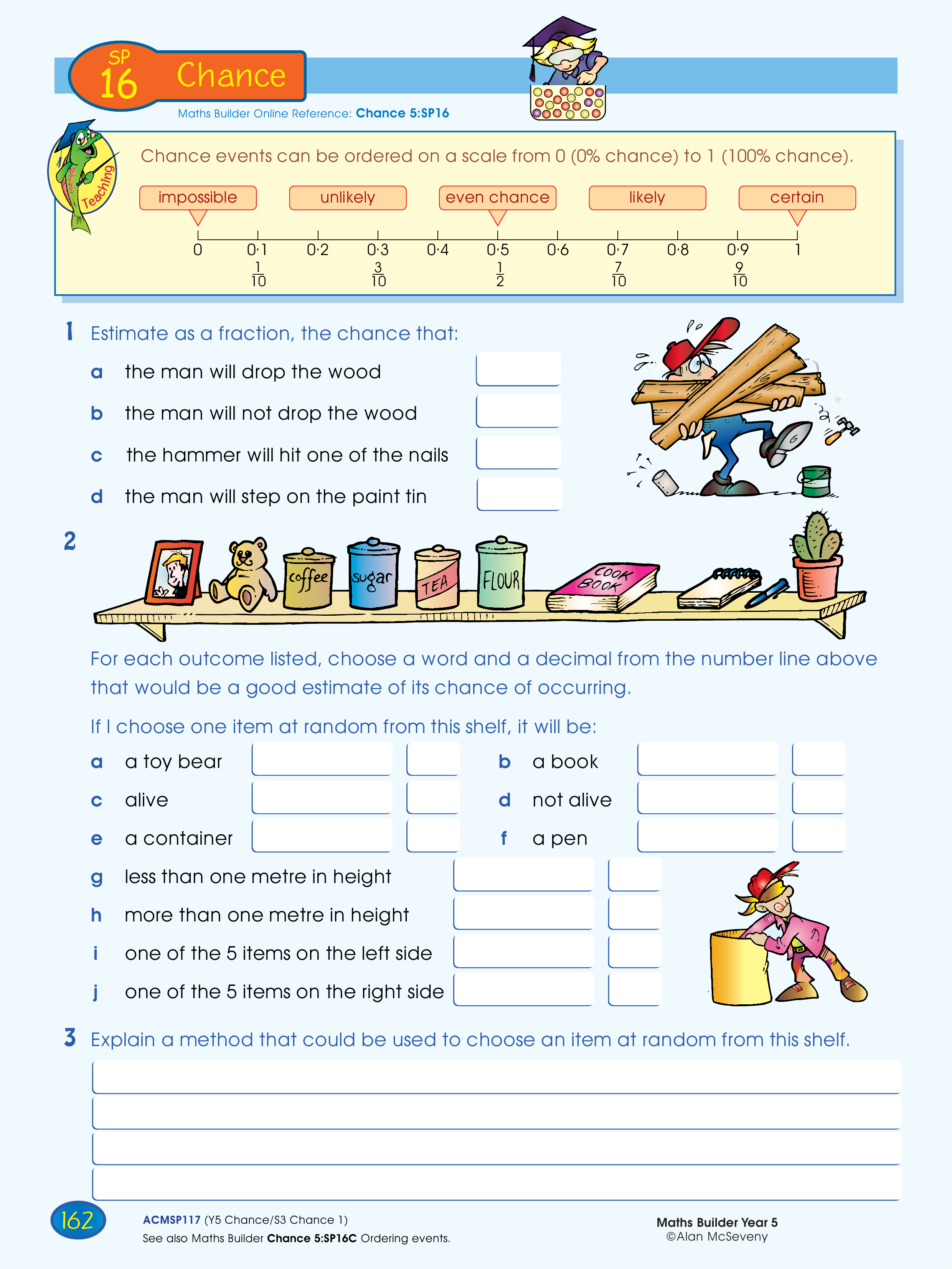 Chance — worksheet preview