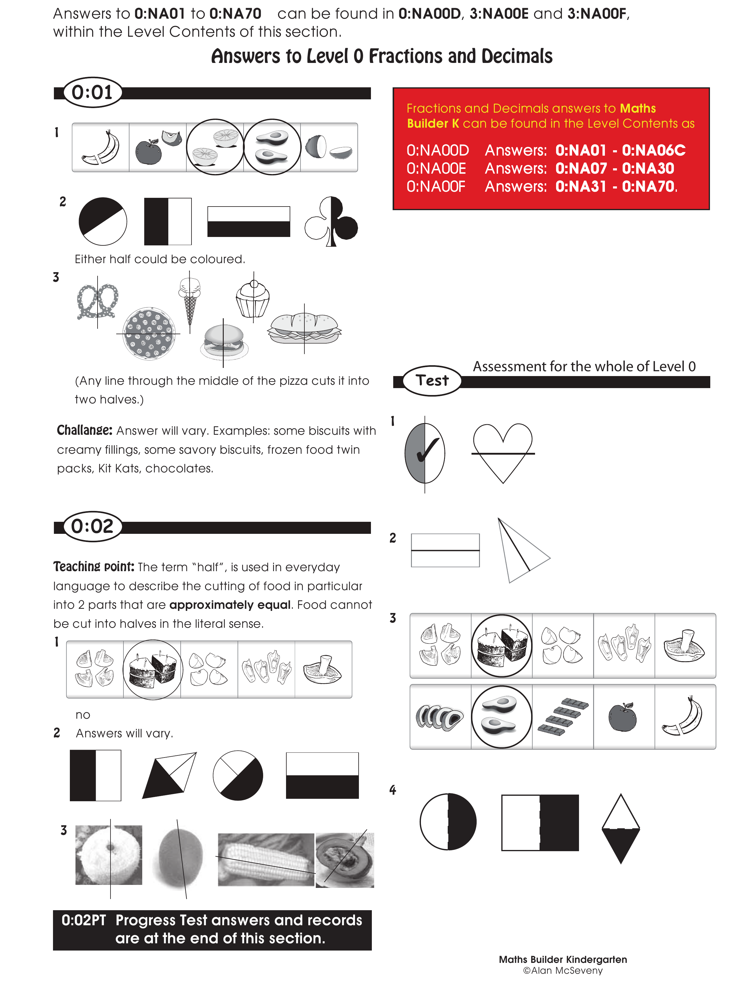 Answers — worksheet preview