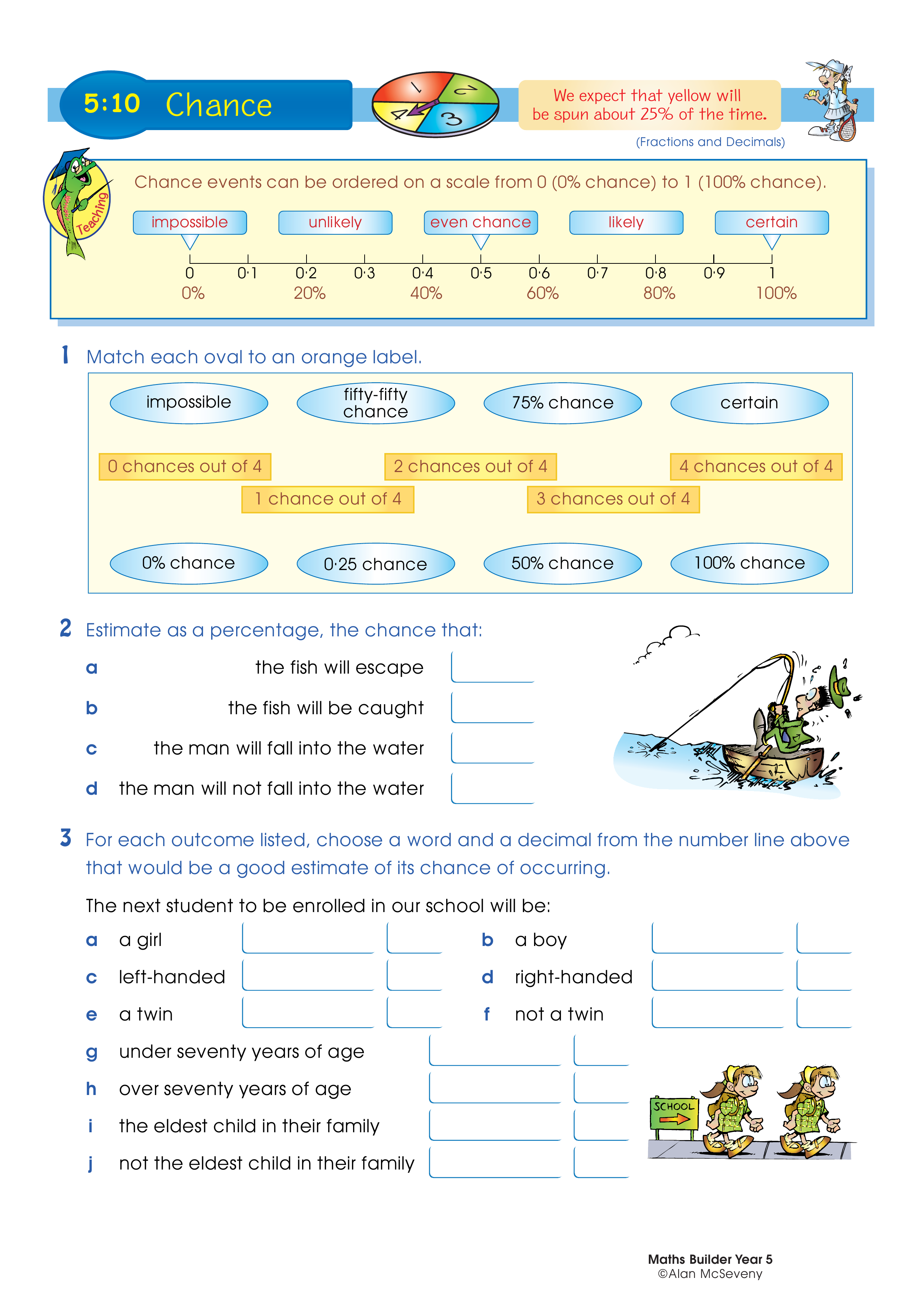 Chance — worksheet preview