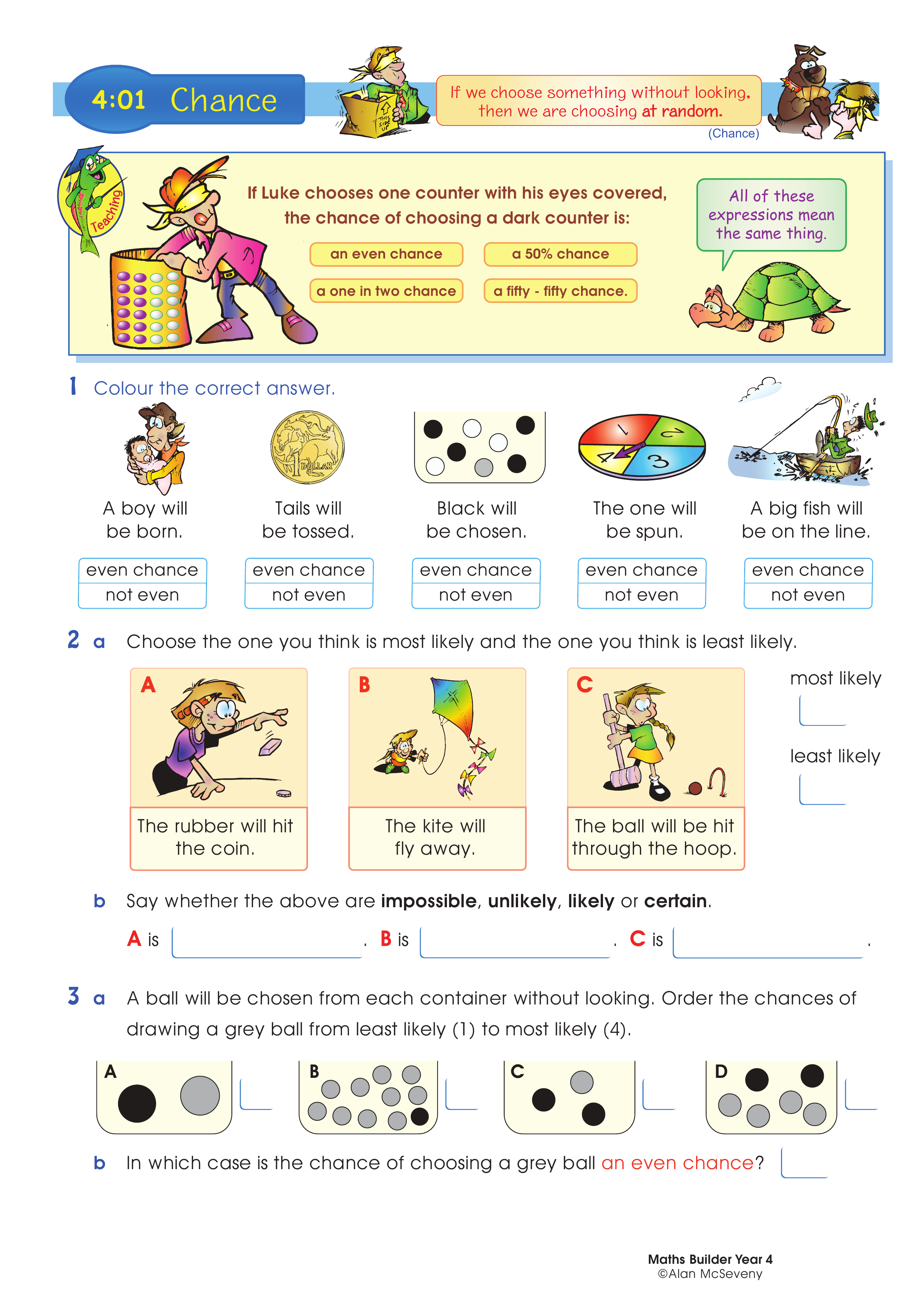 Chance — worksheet preview