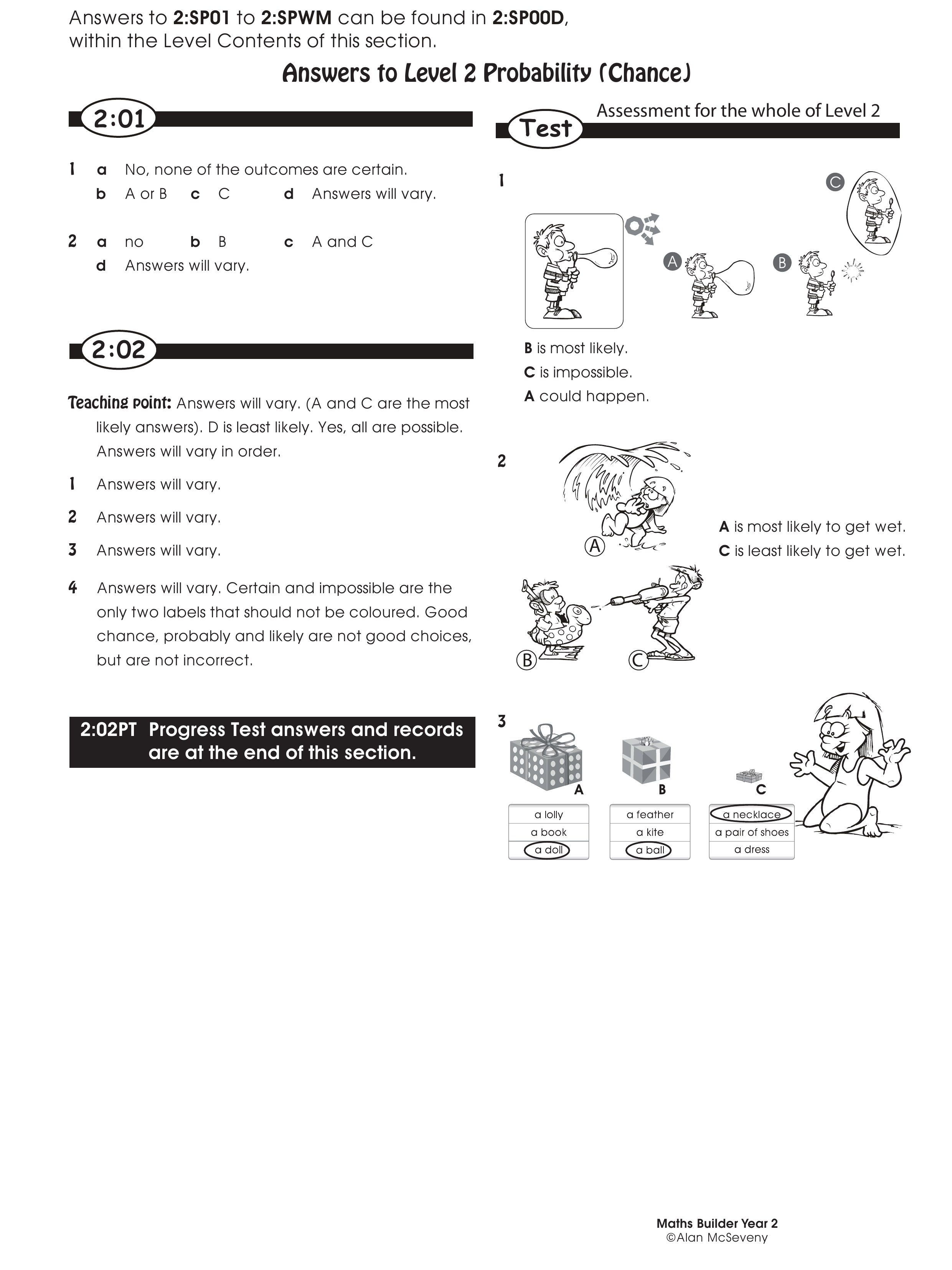 Answers — worksheet preview