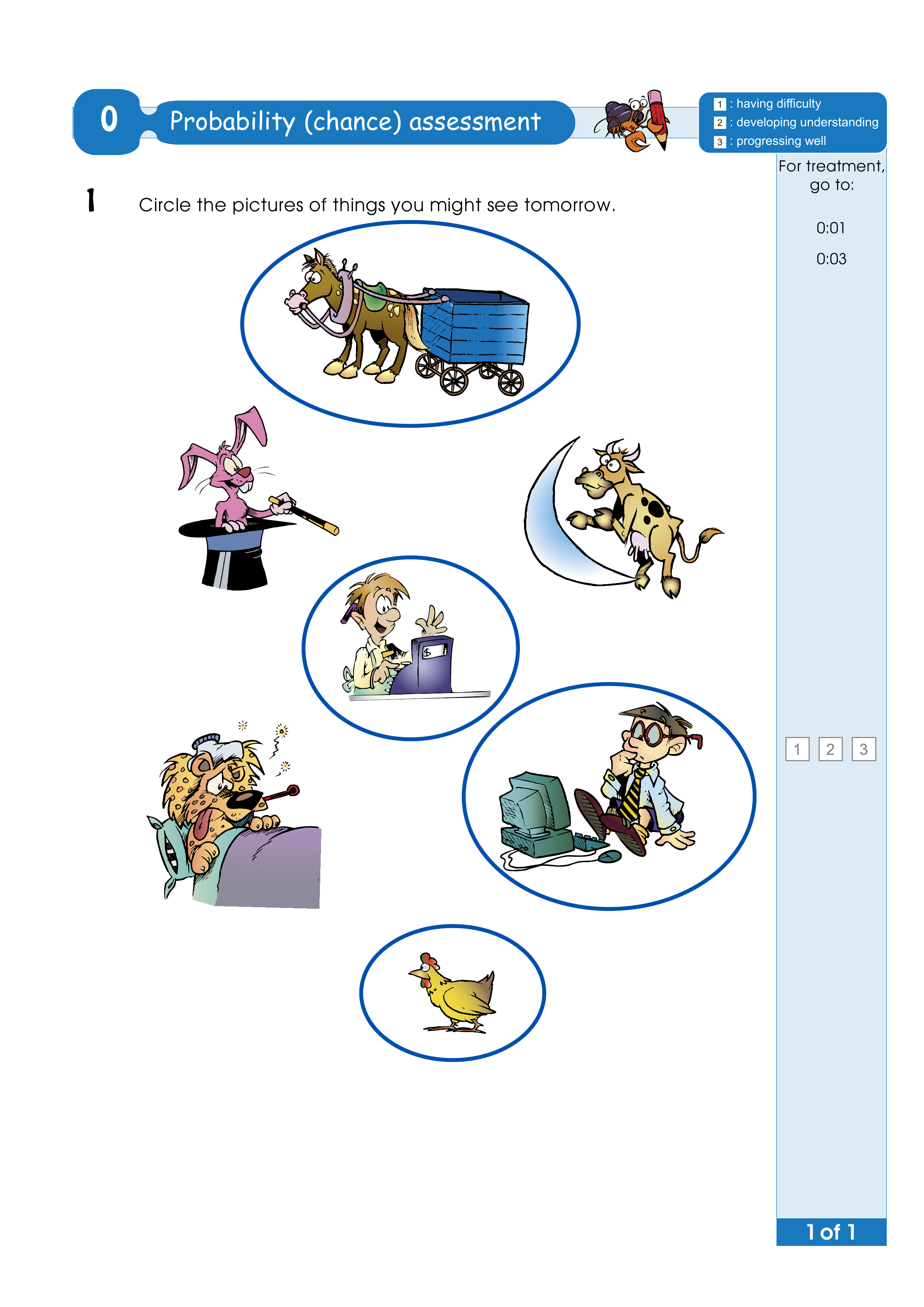 Assessment test answers — worksheet preview
