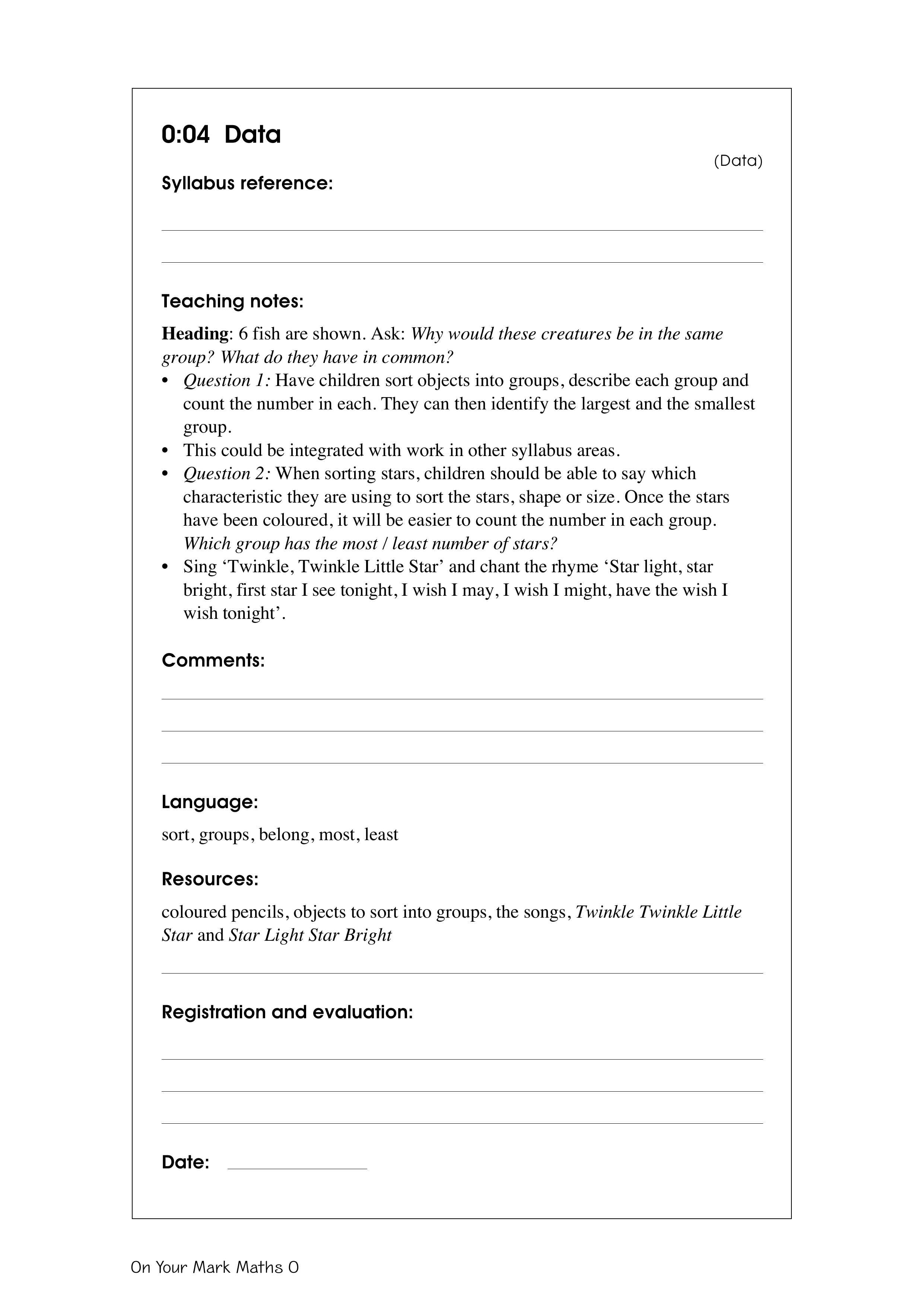 Data — worksheet preview