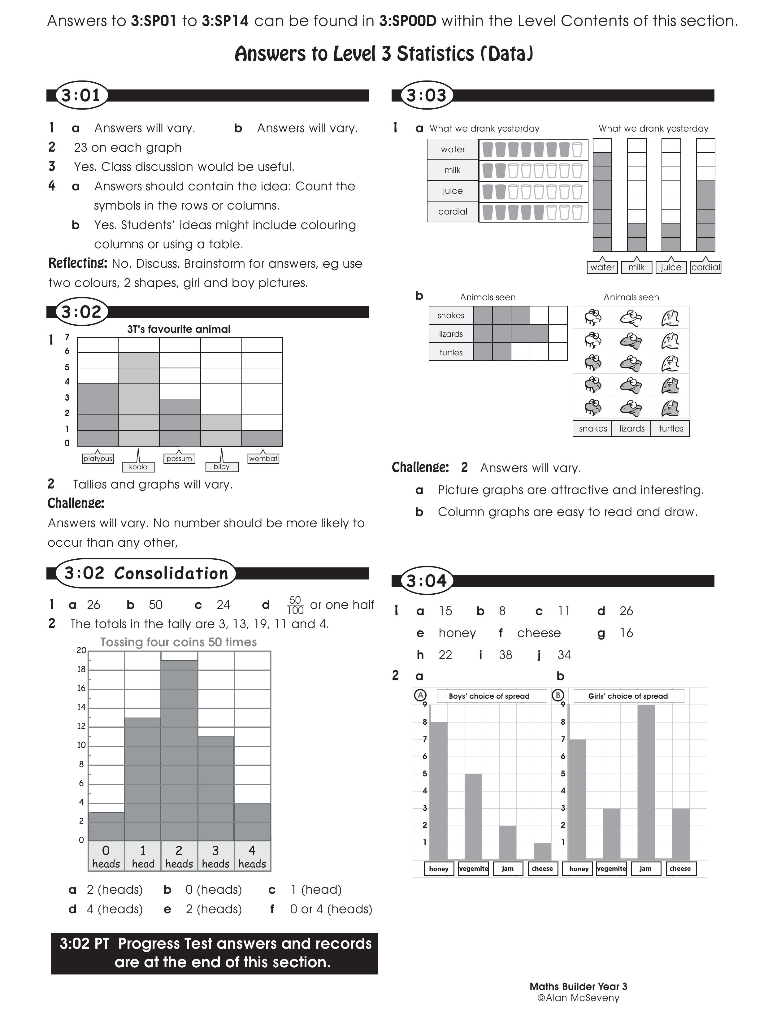 Answers — worksheet preview