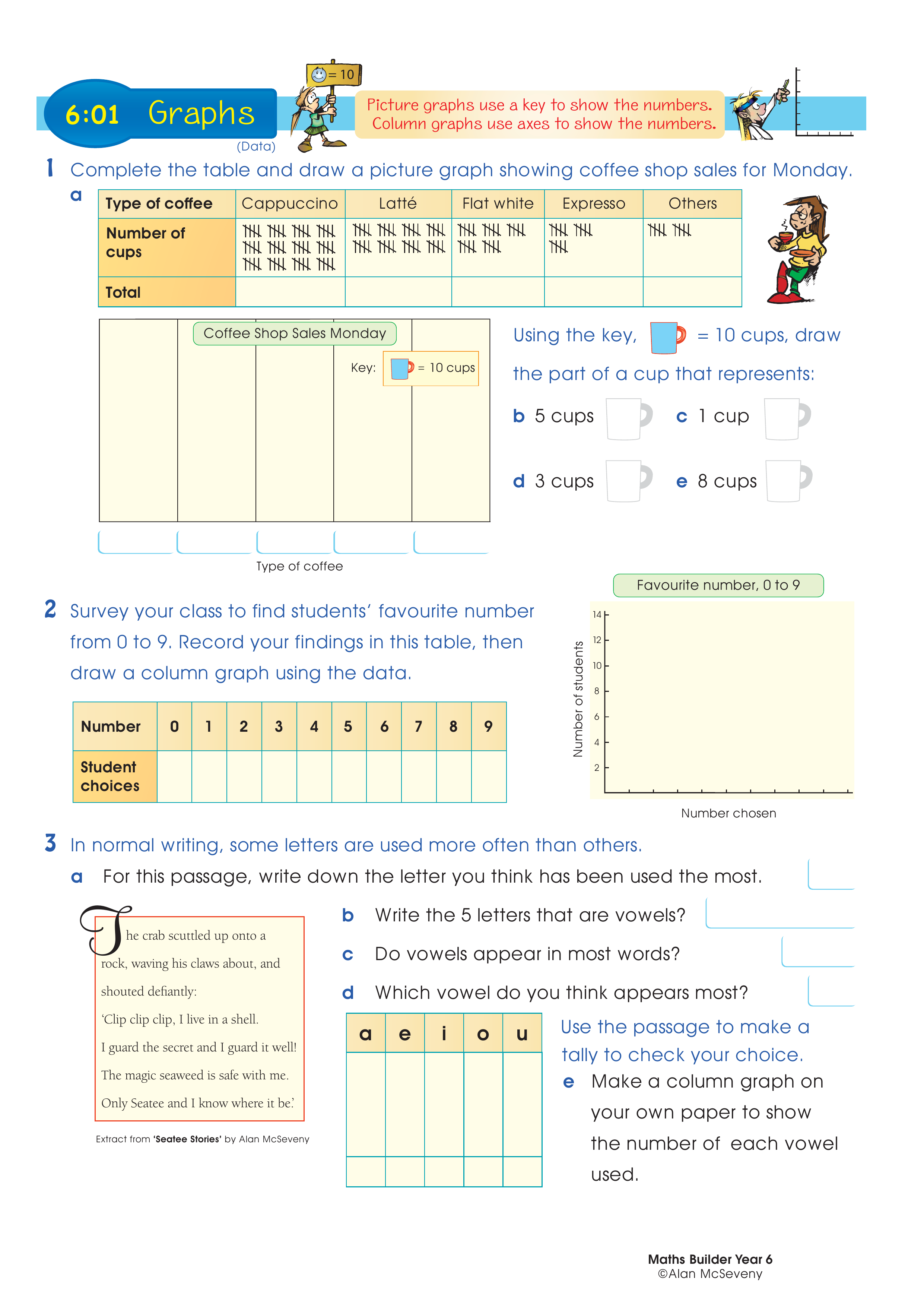 Graphs — worksheet preview