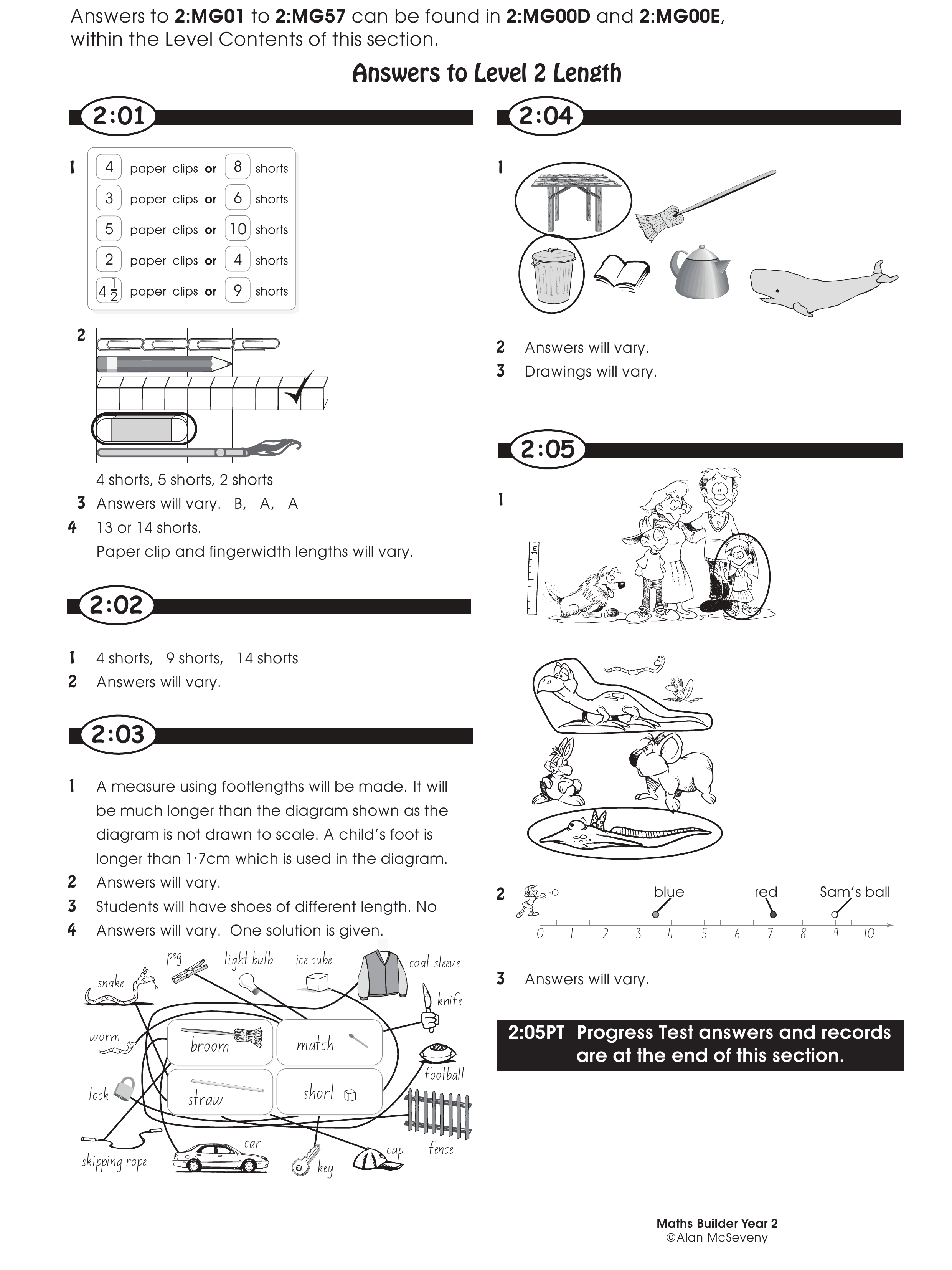 Answers — worksheet preview