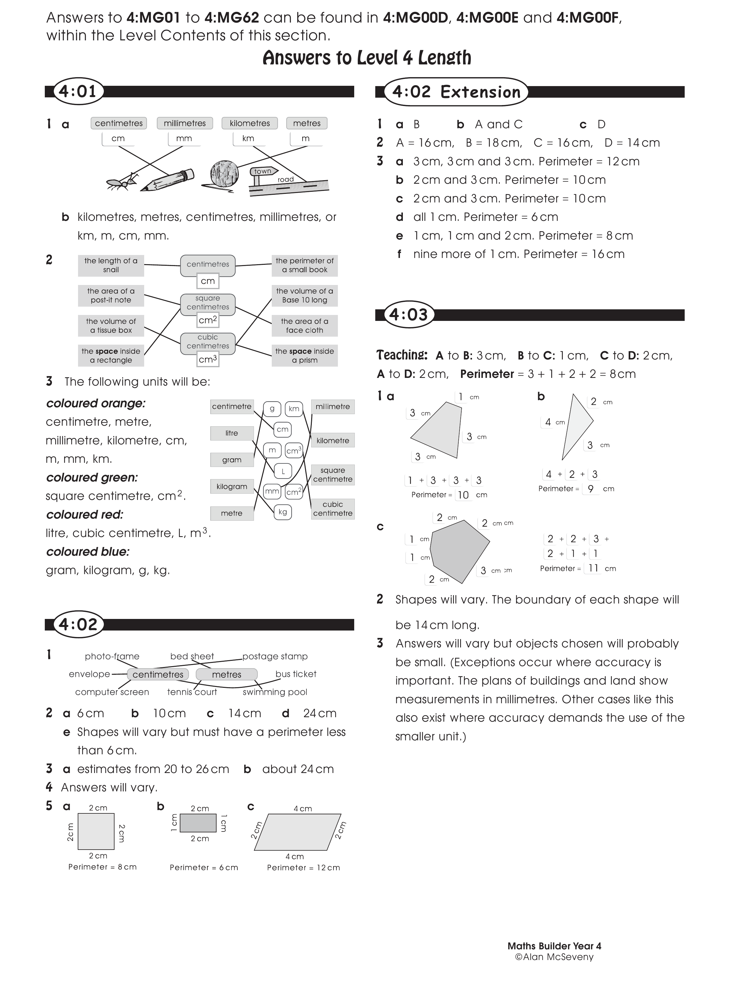 Answers — worksheet preview
