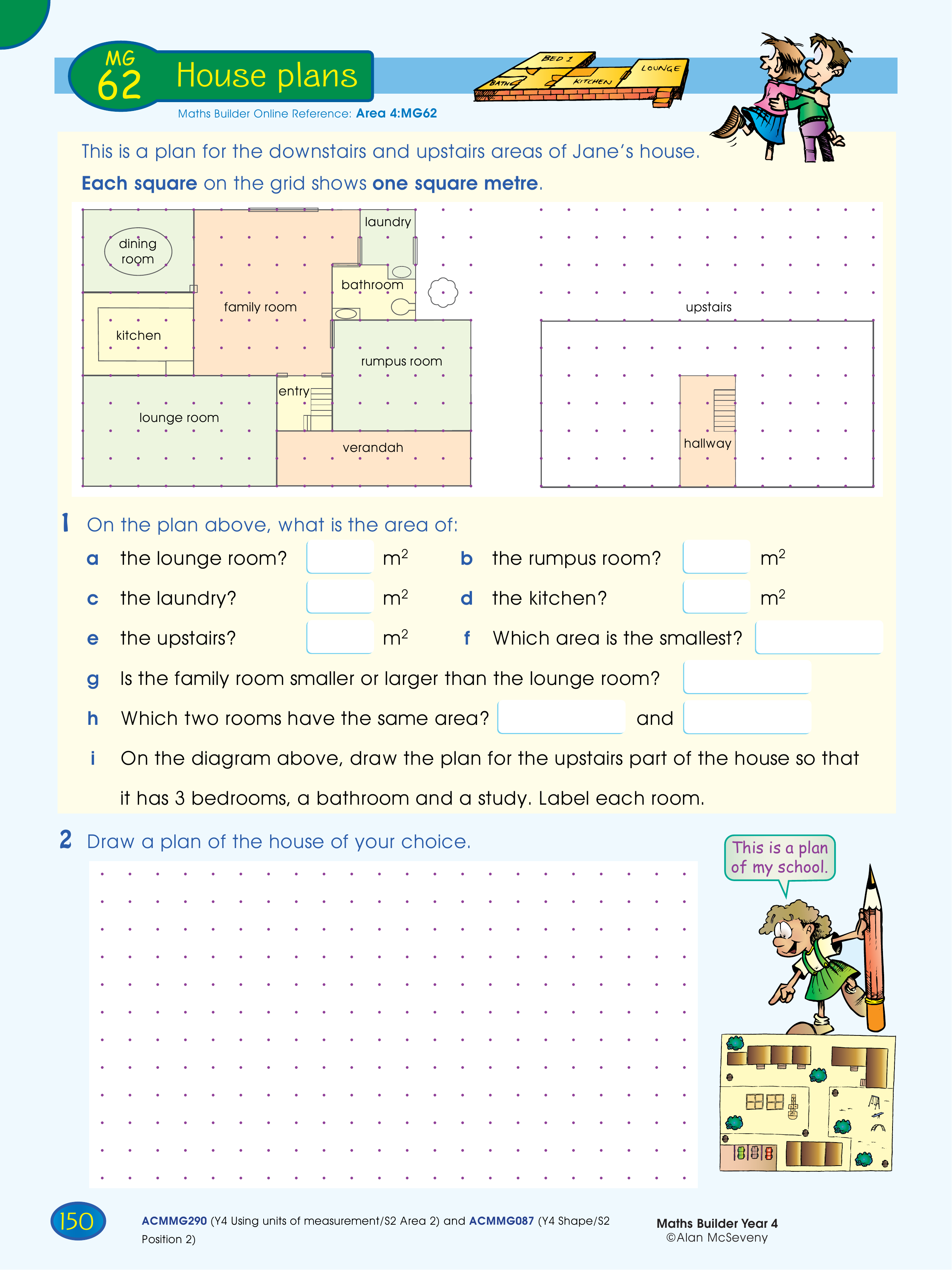 House plans — worksheet preview