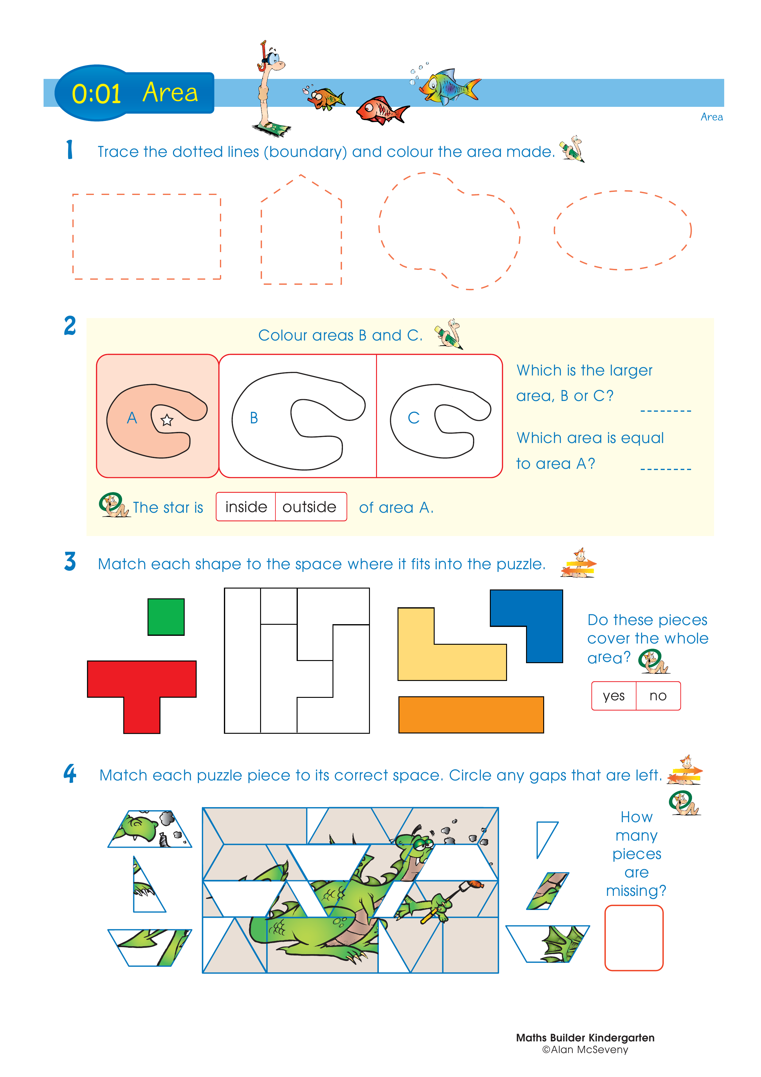 Area — worksheet preview