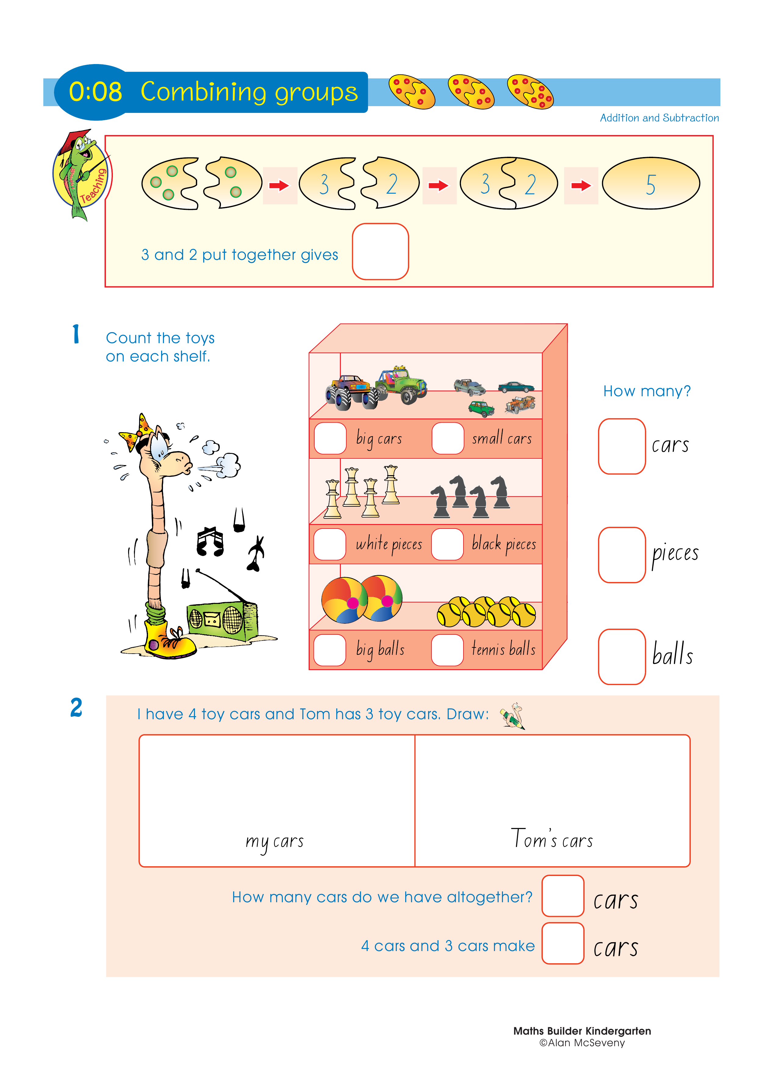 Combining groups — worksheet preview