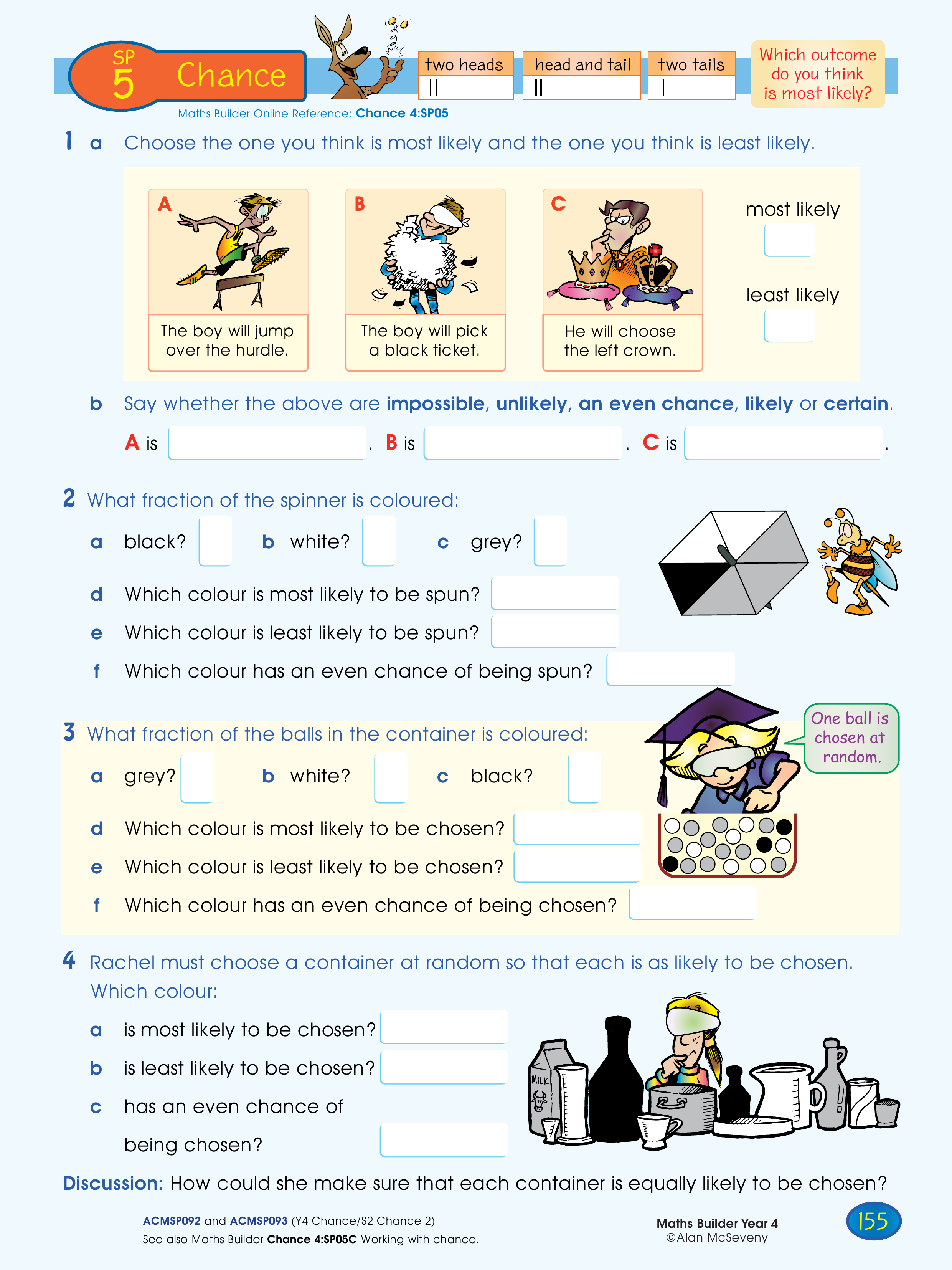 Chance — worksheet preview
