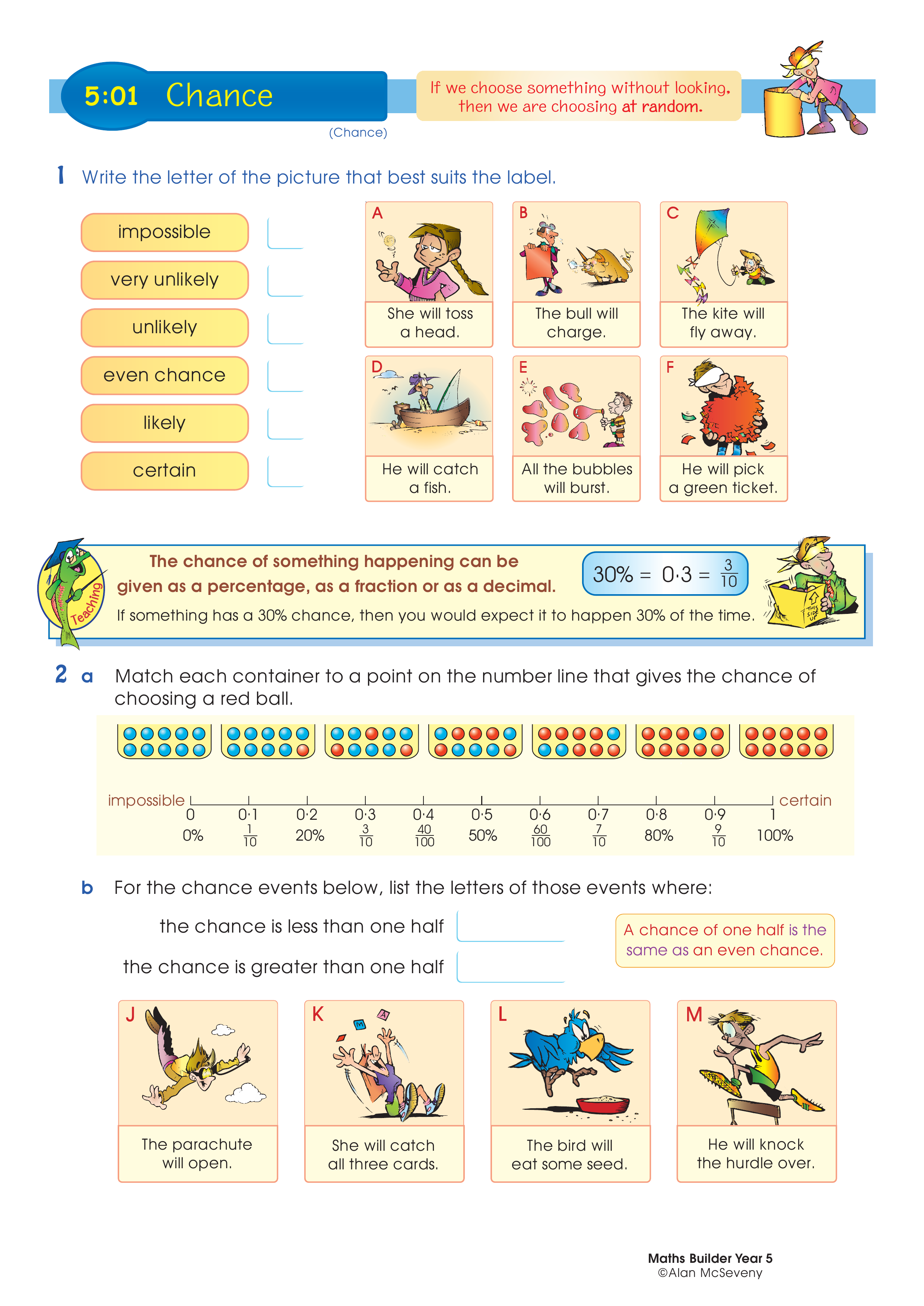 Chance — worksheet preview