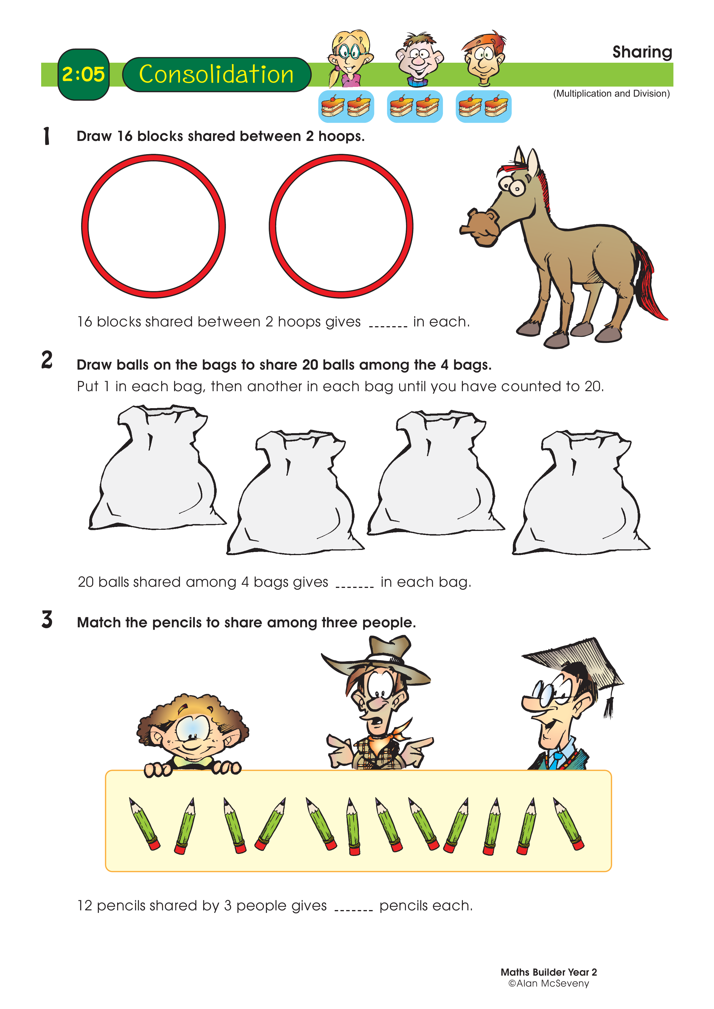 Sharing — worksheet preview