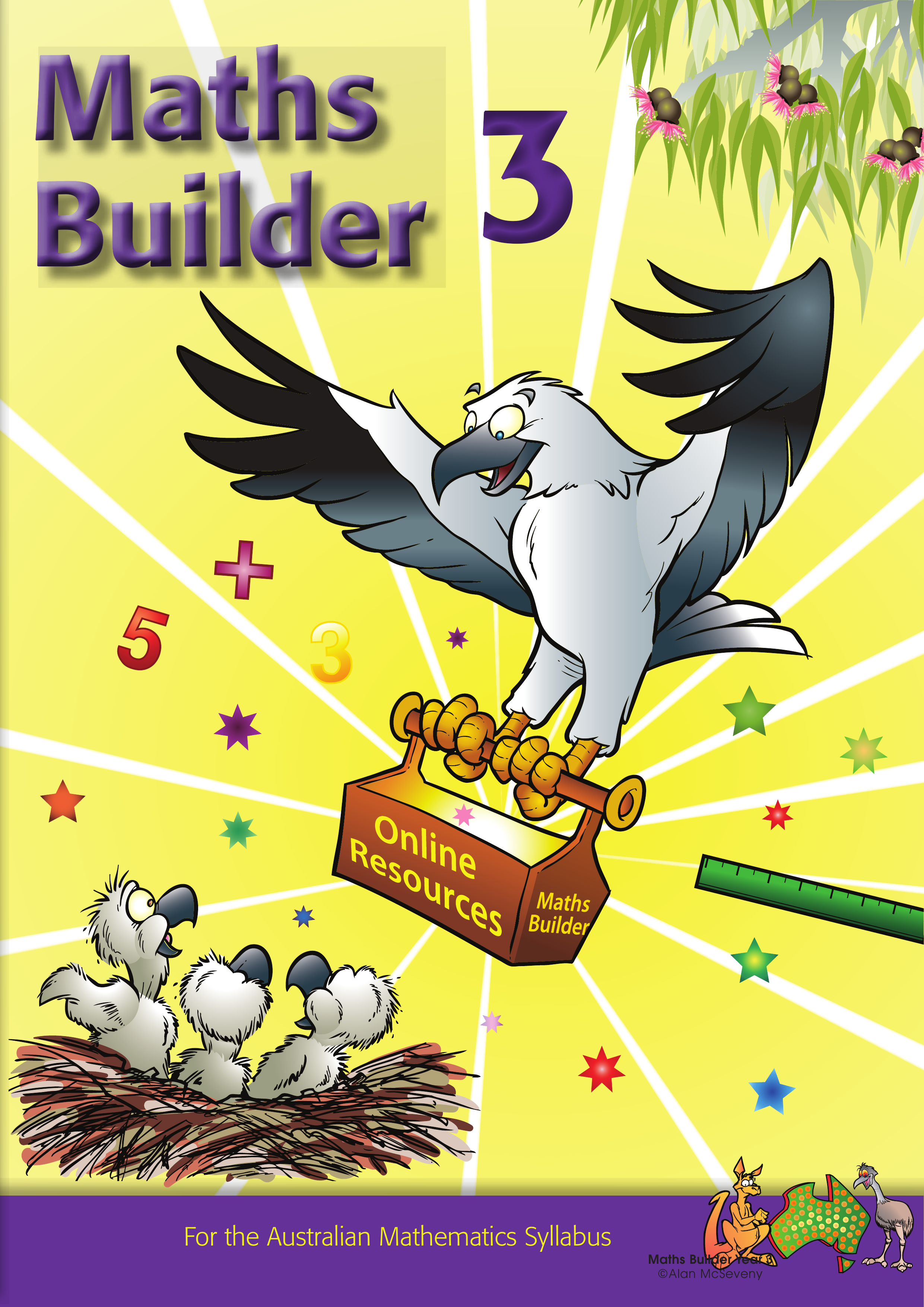 Year 3 Cover, Maths Builder e-Text — worksheet preview