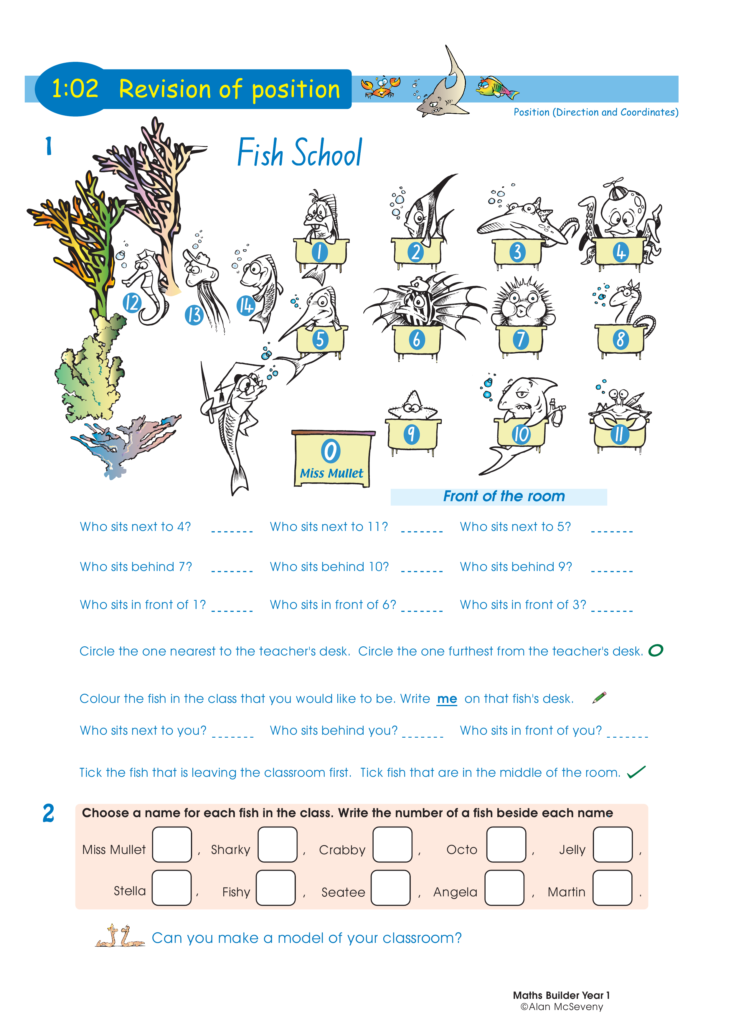 Revision of position — worksheet preview