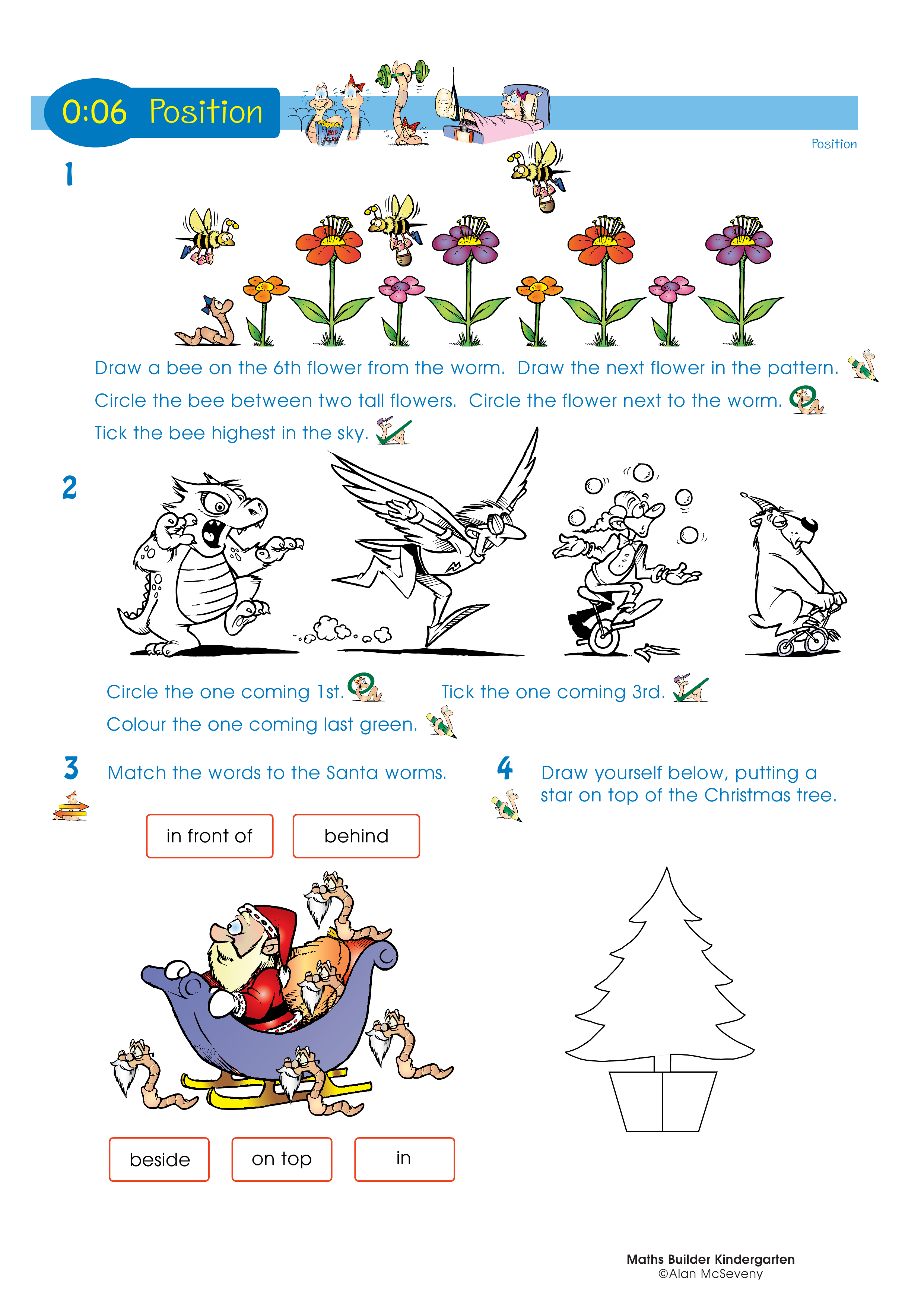 Position — worksheet preview
