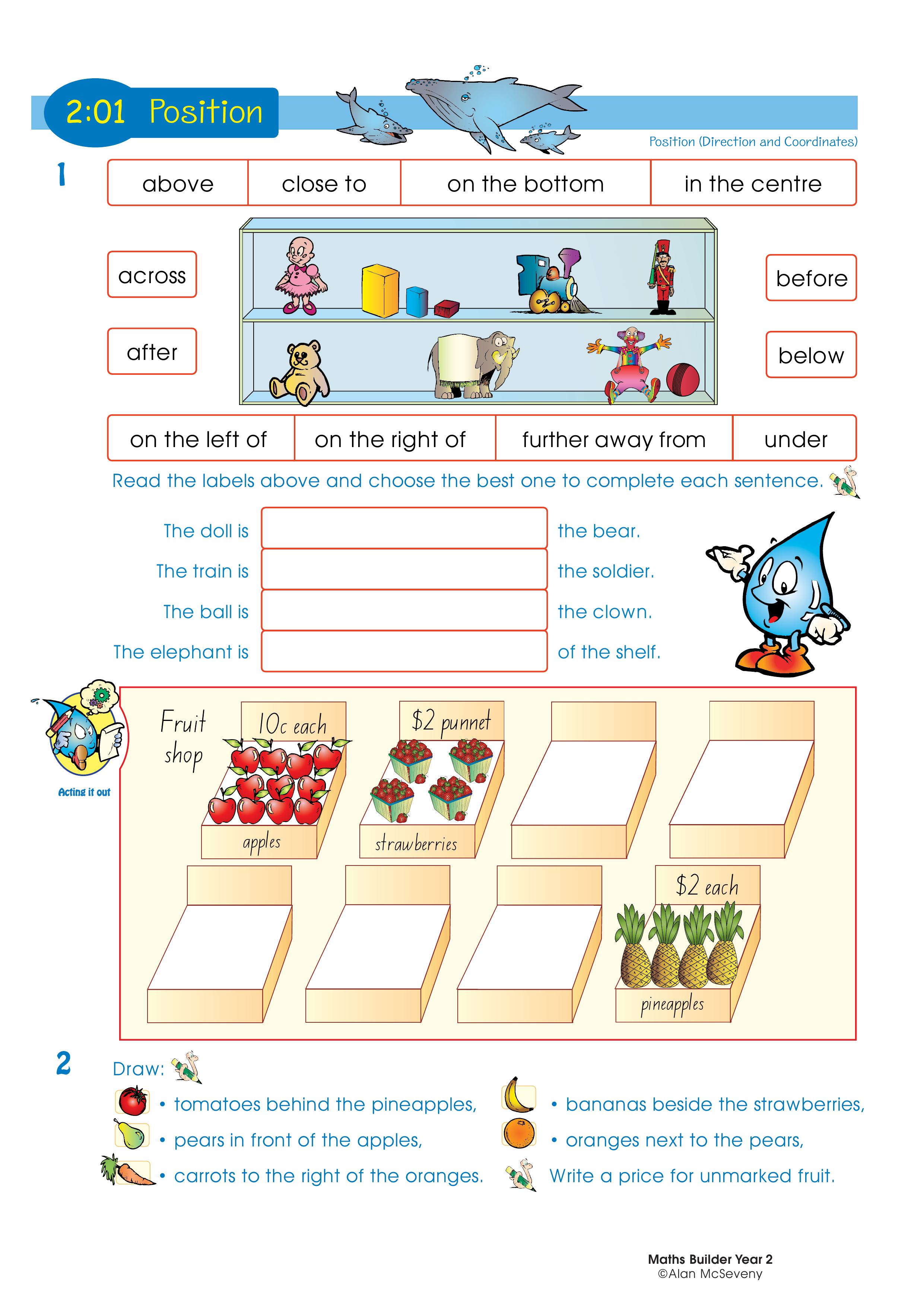 Position — worksheet preview