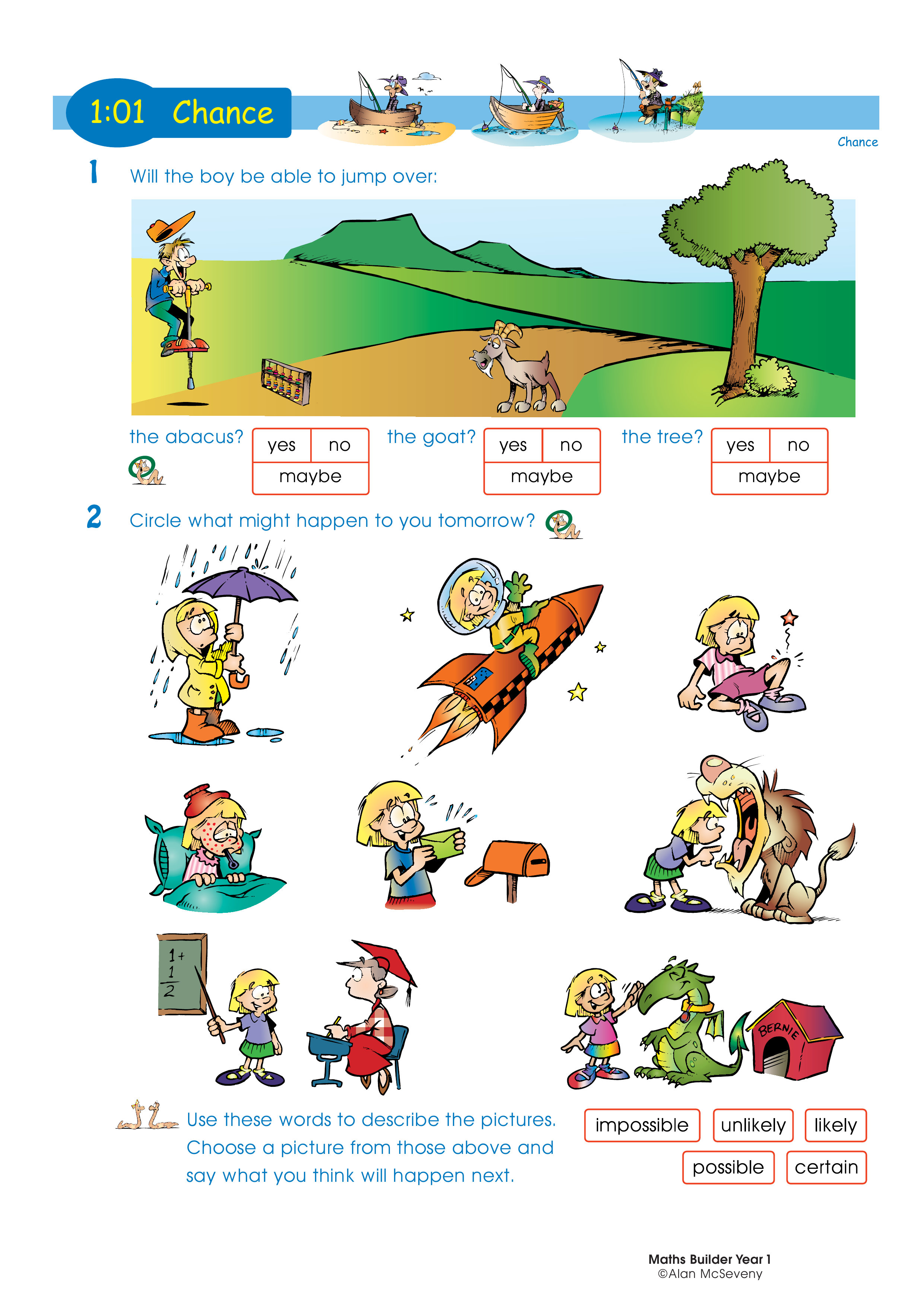 Chance — worksheet preview