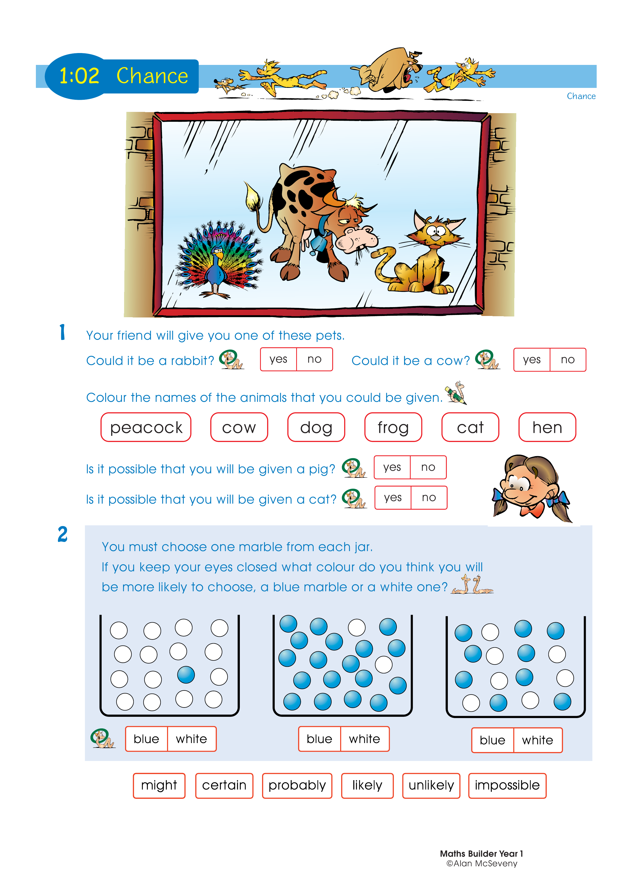 Chance — worksheet preview