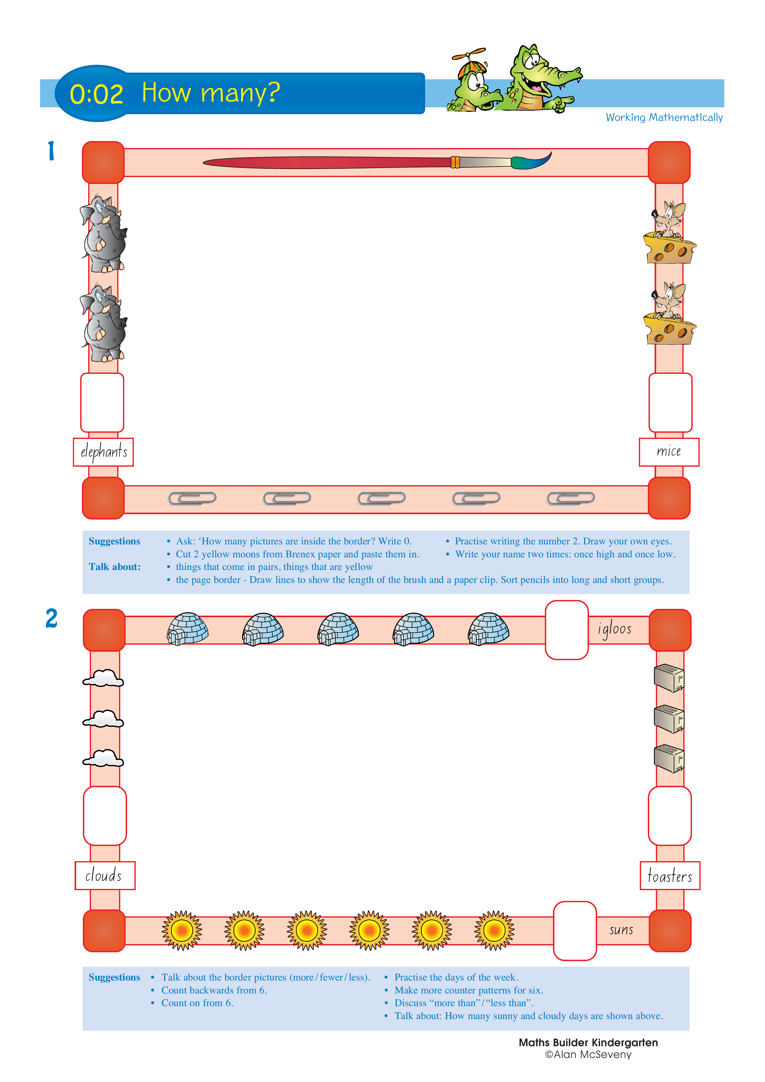 How many? — worksheet preview