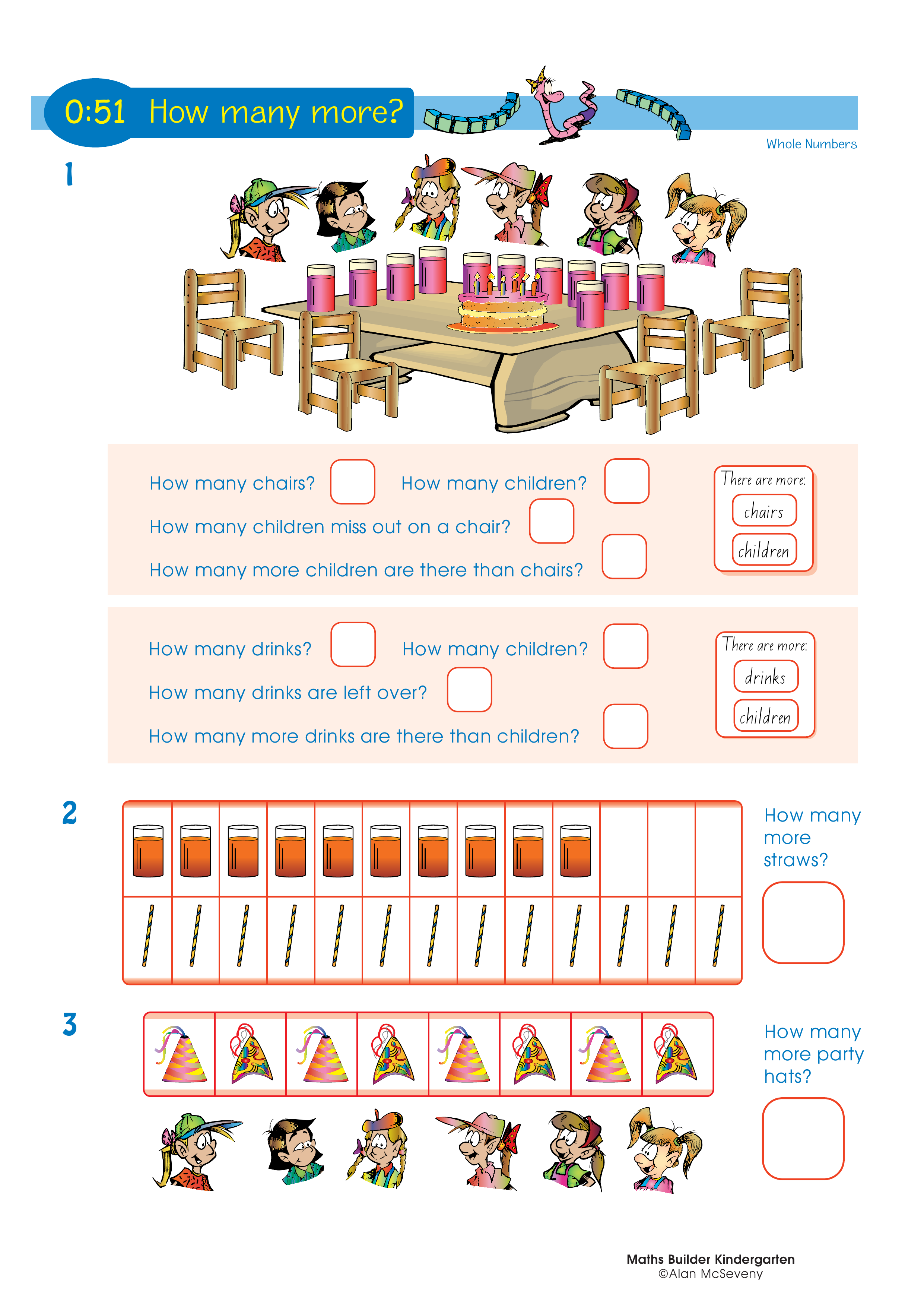 How many more? — worksheet preview
